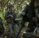 U.S. Marines with the 2nd MAW Band hold security force training