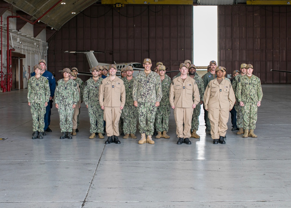 U.S. Naval Forces Southern Command/U.S. 4th Fleet Commander visits USS St. Louis and Naval Station Guantanamo Bay Sailors