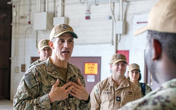 Navy Leaders Observe Joint Task Force Southern Guard Operations