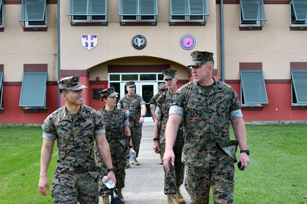 Maj. Gen. Valerie A. Jackson conducts Town hall in Puerto Rico