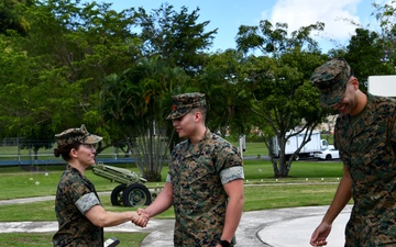 Maj. Gen. Valerie A. Jackson conducts Town hall in Puerto Rico