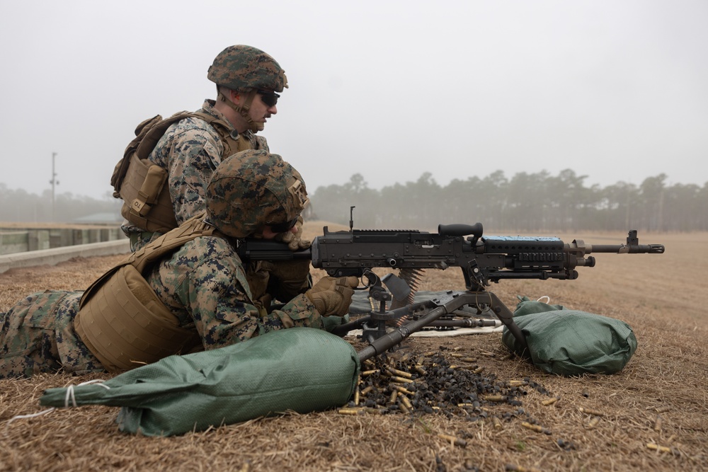 2nd CRR Conducts Live-Fire Machine Gun Range