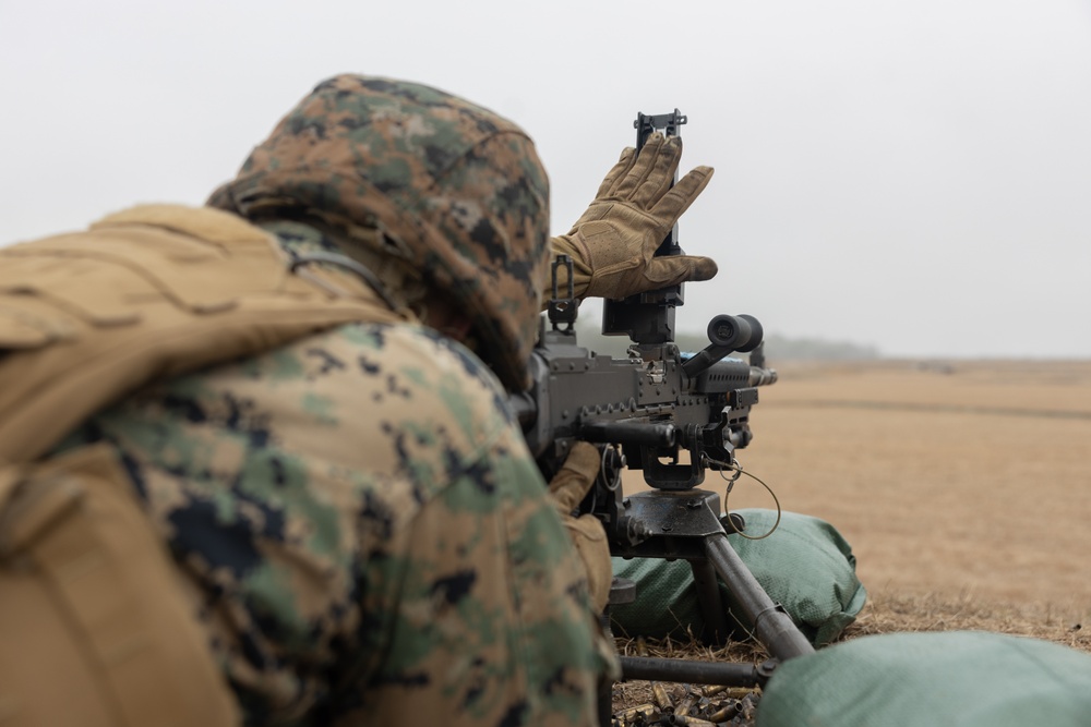 2nd CRR Conducts Live-Fire Machine Gun Range