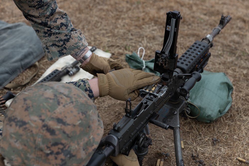 2nd CRR Conducts Live-Fire Machine Gun Range