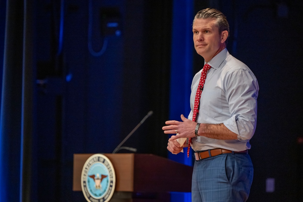 SD Pete Hegseth Hosts DoD Town Hall