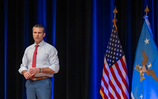 SD Pete Hegseth Hosts DoD Town Hall