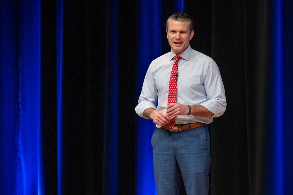 SD Pete Hegseth Hosts DoD Town Hall