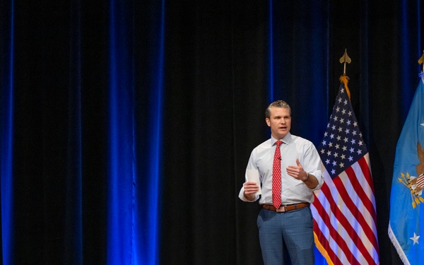 SD Pete Hegseth Hosts DoD Town Hall