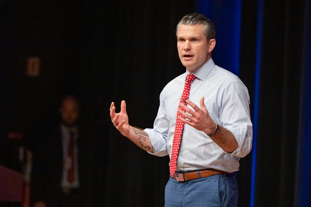 SD Pete Hegseth Hosts DoD Town Hall