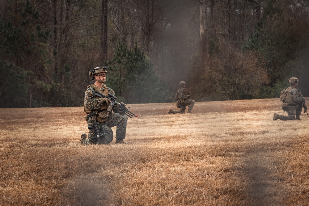 26th MEU | V 2/2 conducts Embassy Reinforcement Training