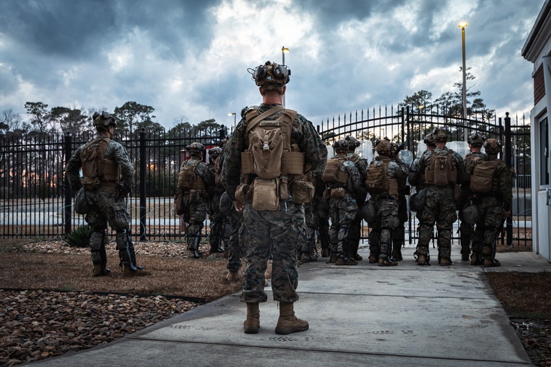 26th MEU | V 2/2 conducts Embassy Reinforcement Training