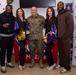 NFL Athletes Visit Quantico