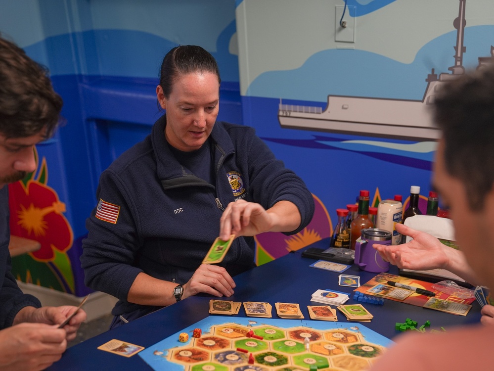 Midgett crew participate in underway morale events