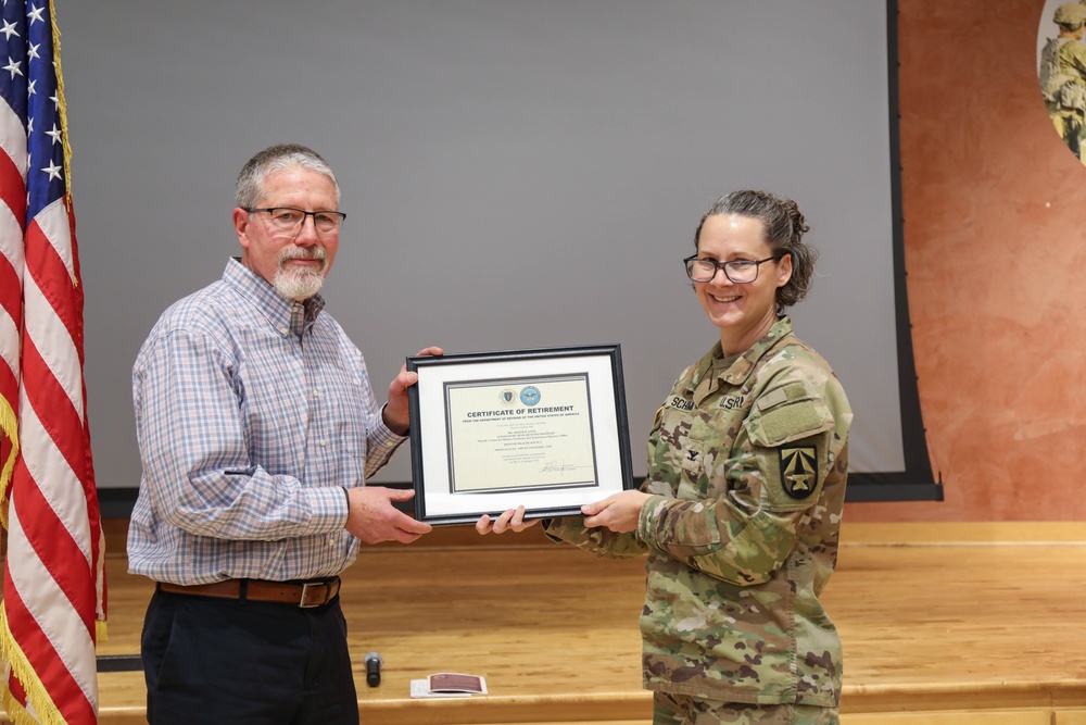 WRAIR holds retirement celebration for Dr. Joseph Long