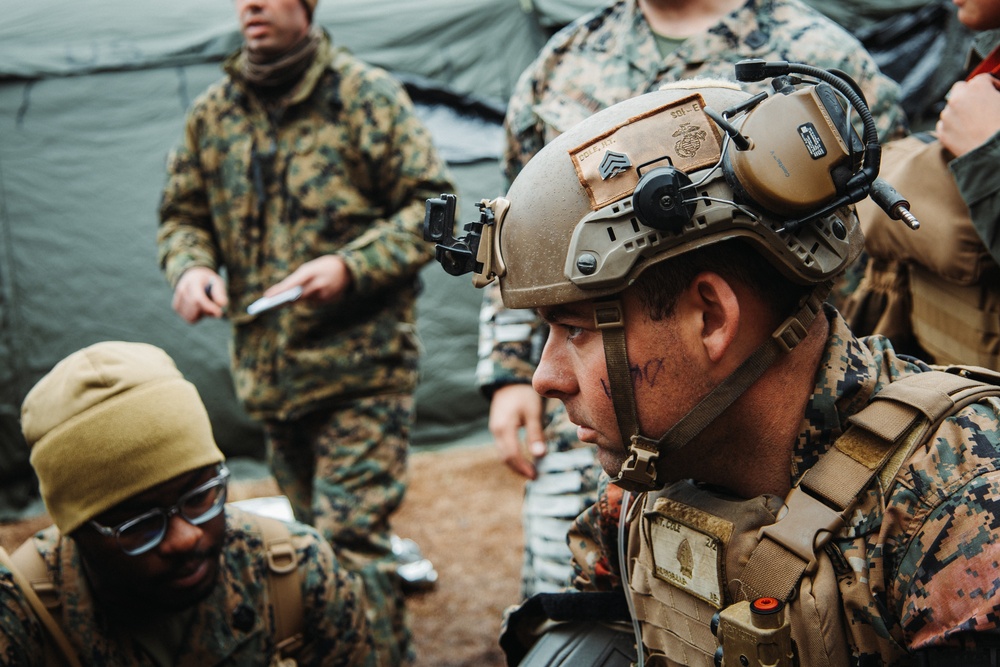 26th MEU Mass Casualty Drill on Camp Davis