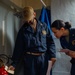 USS Tripoli Sailors Conduct Inspections and Move Mattresses