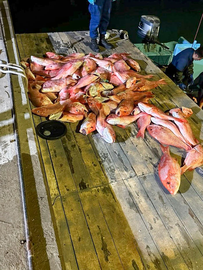 Coast Guard detains 11 Mexican fisherman, seizes 1,595 pounds of illegally caught fish and 9 sharks off Texas