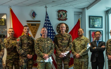 French Army Chief of Staff visits Manpower and Reserve Affairs, discusses integral role of recruiting and retention efforts