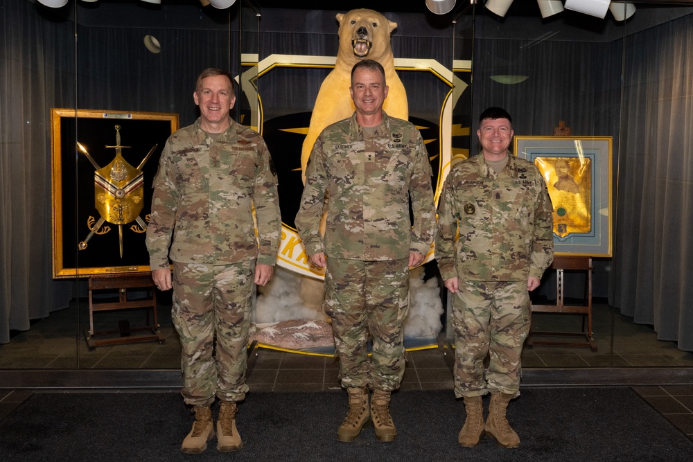 Maj. Gen. Gavin Gardner visits JBER