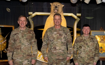 Maj. Gen. Gavin Gardner visits JBER