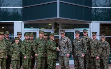 Japan Ground Self-Defense Force officials visit Manpower and Reserve Affairs, discuss innovative manpower efforts