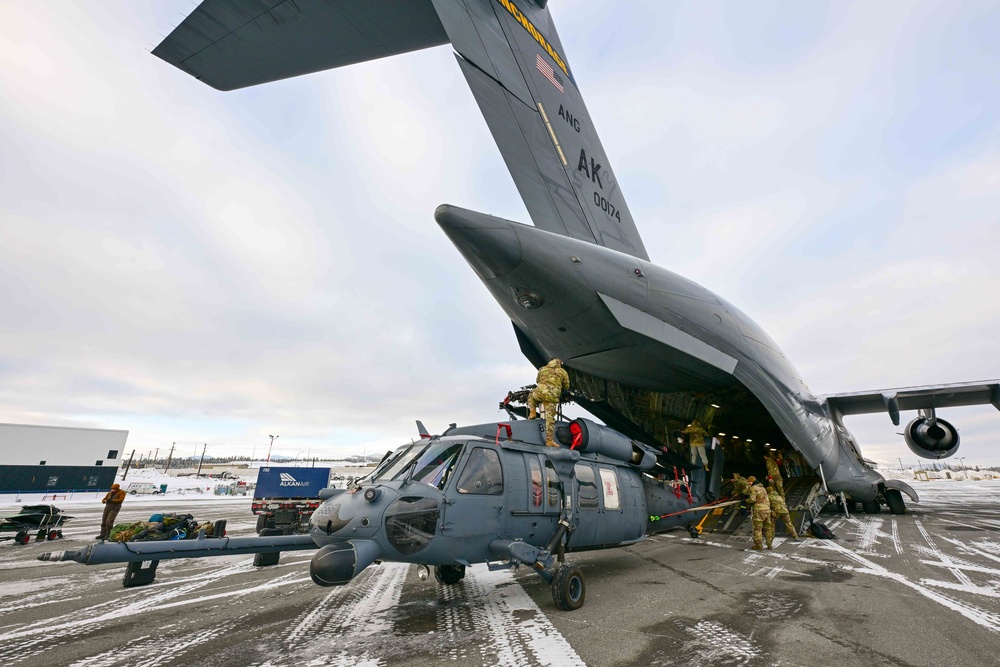 Rescue of 2 plane crash victims in Yukon Territory kicks off 176th Wing’s busy rescue week