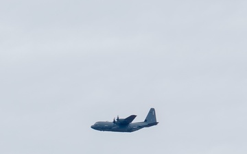 189th Airlift Wing Takes Its First Flight In C-130J