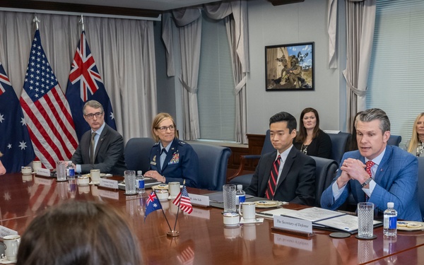 SD Hegseth Hosts Australian Deputy PM