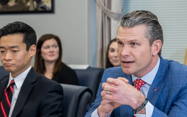 SD Hegseth Hosts Australian Deputy PM