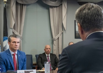 SD Hegseth Hosts Australian Deputy PM