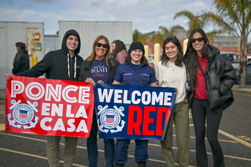 Coast Guard national security cutter returns to California from 130-day Bering Sea patrol