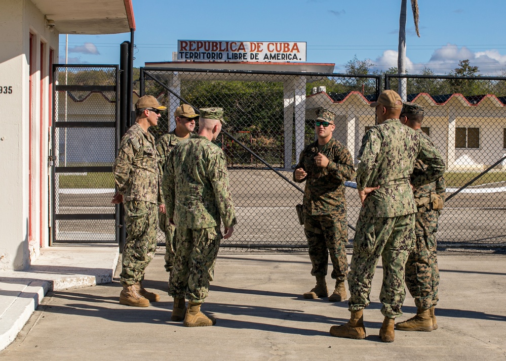 USNAVSO, NSRE Visits MCSFCO in NSGB