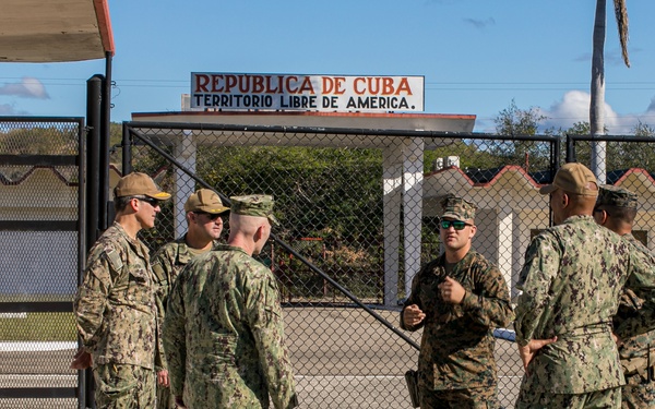 USNAVSO, NSRE Visits MCSFCO in NSGB