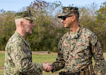 USNAVSO, NSRE Visits MCSFCO in NSGB