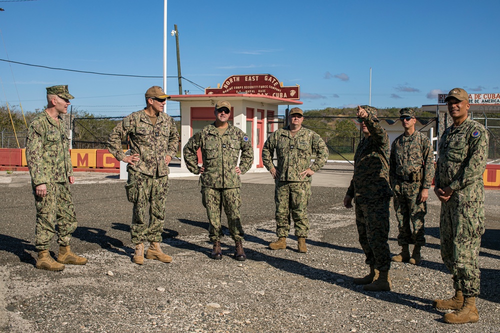 USNAVSO, NSRE Visits MCSFCO in NSGB