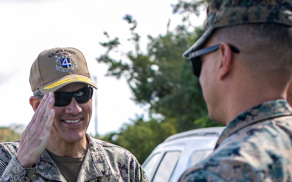 USNAVSO, NSRE Visits MCSFCO in NSGB