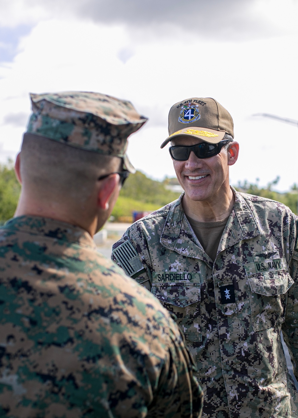 USNAVSO, NSRE Visits MCSFCO in NSGB