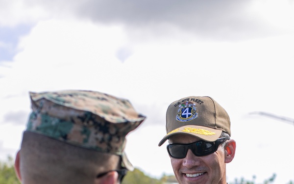 USNAVSO, NSRE Visits MCSFCO in NSGB