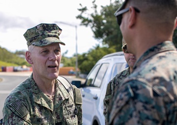 USNAVSO, NSRE Visits MCSFCO in NSGB
