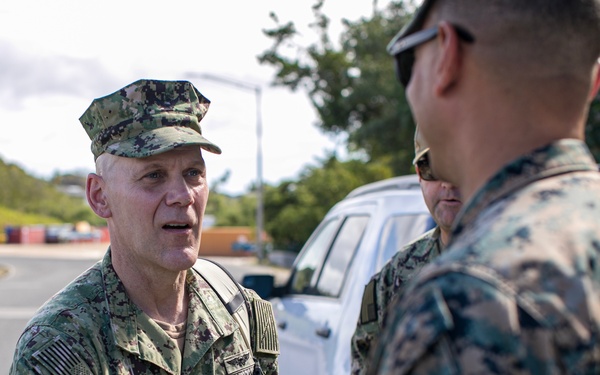 USNAVSO, NSRE Visits MCSFCO in NSGB