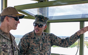 USNAVSO, NSRE Visits MCSFCO in NSGB