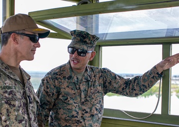 USNAVSO, NSRE Visits MCSFCO in NSGB