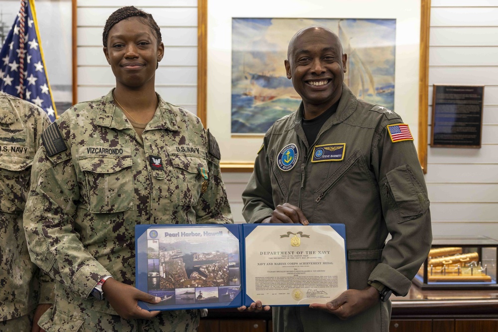 CNRH Awards Sailor of the Year and Blue Jacket of the Year