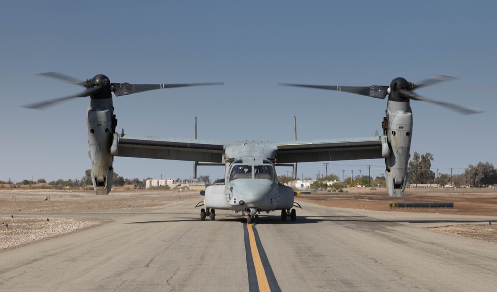 Marines with VMM-161 Conduct Day and Night Training