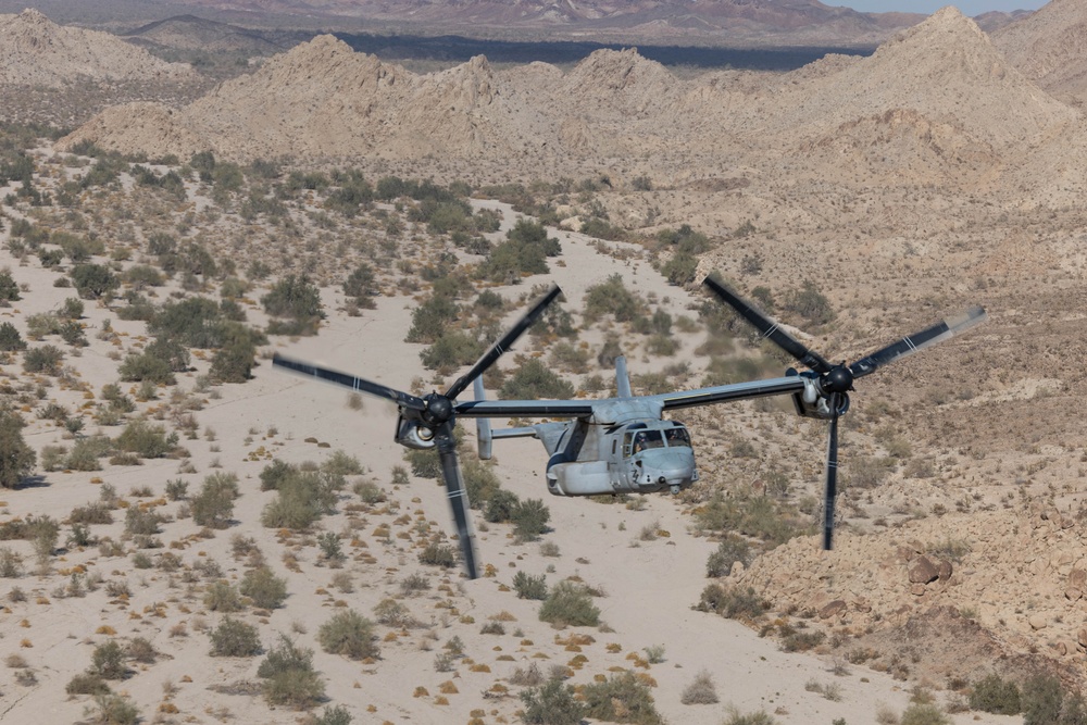 Marines with VMM-161 Conduct Day and Night Training
