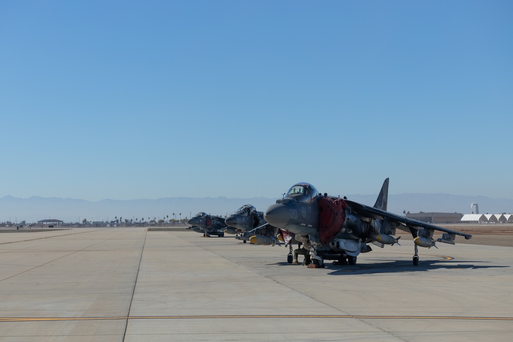 VMA-231 flight operations at NAF El Centro