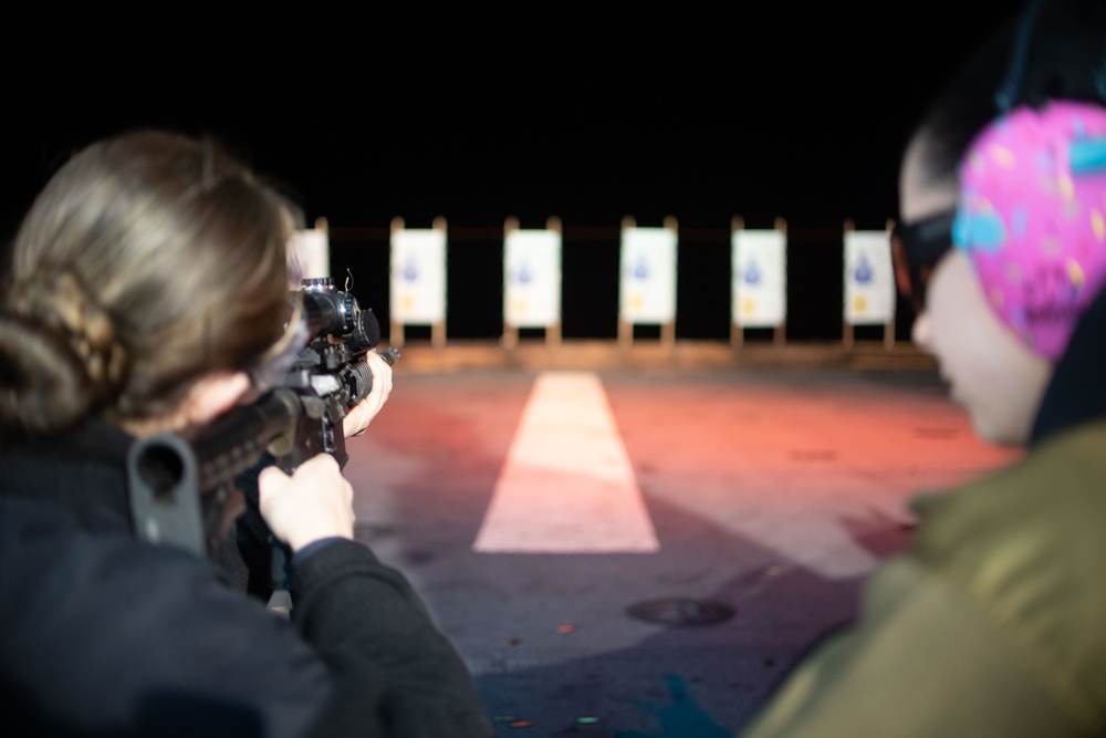 M4 Small Arms Qualification aboard USS America (LHA 6)