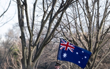 Australia’s Deputy Prime Minister Richard Marles Participates in an Armed Forces Full Honors Wreath-Laying Ceremony at the Tomb of the Unknown Soldier