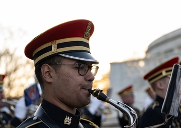 Australia’s Deputy Prime Minister Richard Marles Participates in an Armed Forces Full Honors Wreath-Laying Ceremony at the Tomb of the Unknown Soldier
