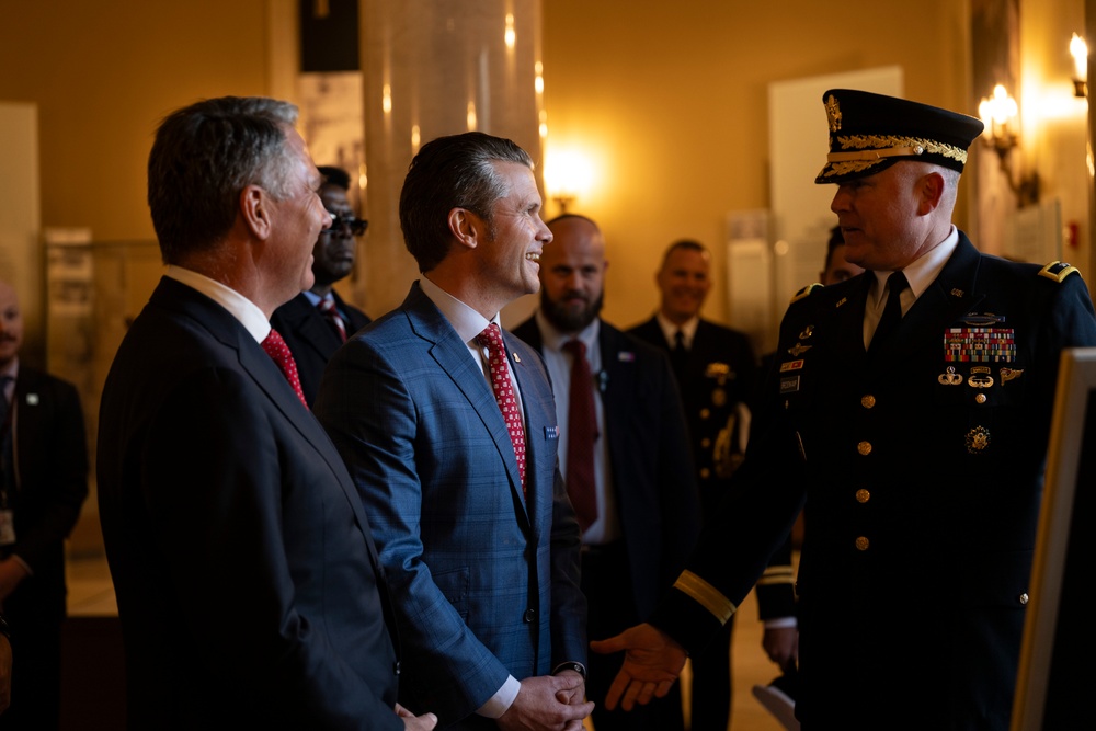 Australia’s Deputy Prime Minister Richard Marles Participates in an Armed Forces Full Honors Wreath-Laying Ceremony at the Tomb of the Unknown Soldier